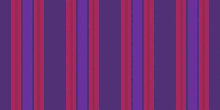 Blanket lines textile seamless, collage texture background. Screen vertical fabric stripe pattern in violet and bright colors. vector