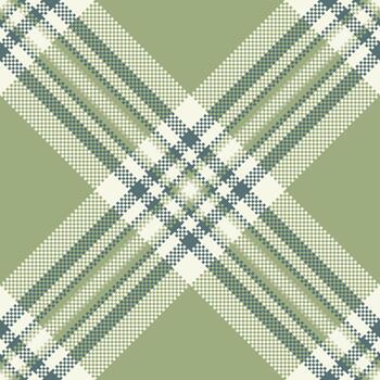 Textured seamless pattern with plaid motif. Earthy tones create a cozy, rustic feel. Ideal for textiles, backgrounds, and graphic design projects. Versatile for fashion and decor. vector