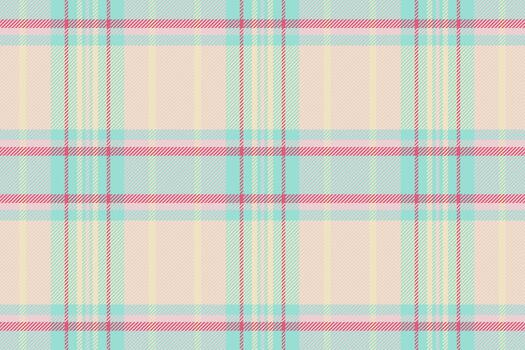 Soft pastel plaid pattern. Seamless texture evokes comfort and serenity. Ideal for backgrounds, textiles, and design projects needing a gentle touch. vector