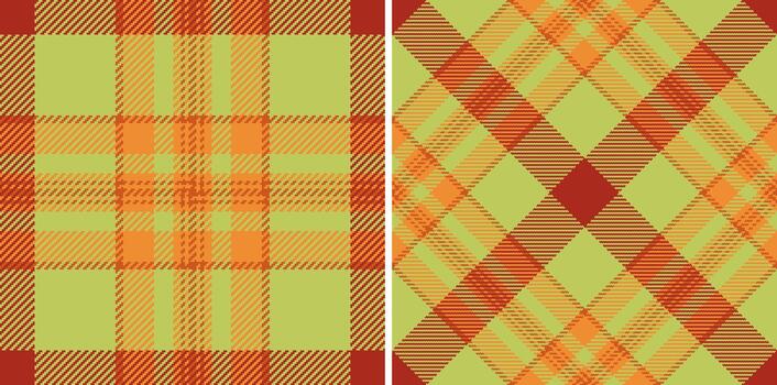 cálido, acogedor, atractivo tartán tartán patrones otoño matices crear un versátil eterno textil diseño. ideal para vestir, antecedentes, o artesanía. vector