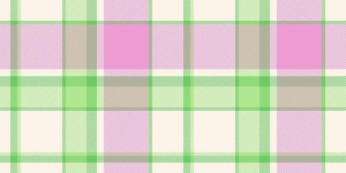 Dog tooth background seamless, guy pattern tartan check. Spring texture textile fabric plaid in sea shell and green colors. vector