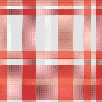Classic checkered pattern in red and gray hues, digitized for modern applications. Textile, graphic design, or background. Versatile for both print and web uses. vector