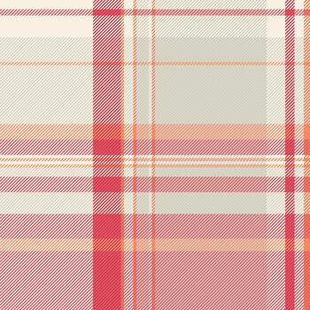 colegio sin costura tartán, cuadrado tela tartán textil. Al por menor textura antecedentes modelo cheque en ligero y rojo colores. vector