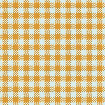 Classic checkered pattern in gold and light blue. Endless, simple texture perfect for backgrounds, textiles, crafts and design projects. Versatile stylish. vector
