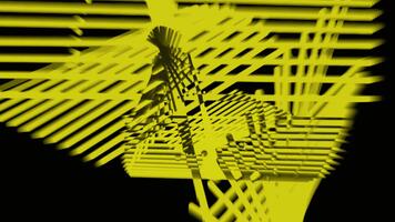 abstrakt gul design animering bakgrund slinga för presentation och rörelse grafik visuella video