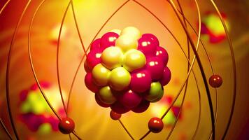 Unveiling the universe's tiny secrets a mesmerizing journey into the heart of an atom, wow video