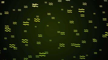 abstract Golf patroon achtergrond ontwerp voor website behang en presentatie sjabloon ontwerp met golven video