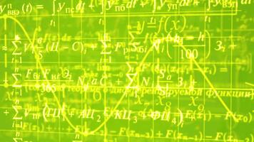 Mathematik Gleichungen Hintergrund zum Bildung und Wissenschaft mit Komplex Formeln und Berechnungen video