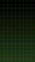 animerad svart och grön vertikal bakgrund design med enkel exakt rutnät mönster textur video
