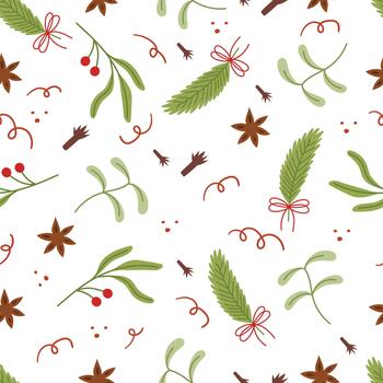 vibrante sin costura modelo presentando un formación de aromático especias en vistoso preparativos, creando culinario motivo vector