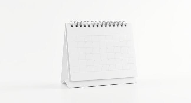 Stay Organized with a Minimalist Desk Calendar, Perfect for Planning Deadlines and Appointments, Ideal for Business or Personal Use, Modern and Simple photo