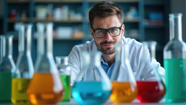 Chemical engineer Laboratory flask Science set Researcher mesol Data course Knowde substance equipment fair Patent examiner Perfumer Improver Fastest Labs Sodium bicarbonate Medical technologist Leav photo