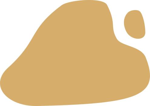 resumen orgánico forma en calentar tierra tonos moderno diseño elemento para gráfico proyectos vector