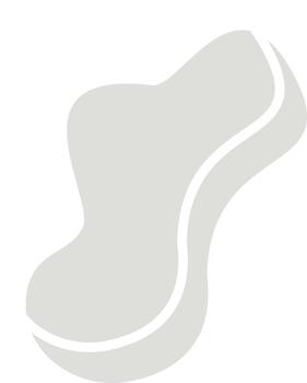 minimalista resumen orgánico forma con un líquido, ondulado diseño. un moderno monocromo gris gráfico elemento, un aislado icono para contemporáneo proyectos vector