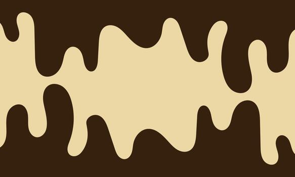 abstract background with melted chocolate free version vector