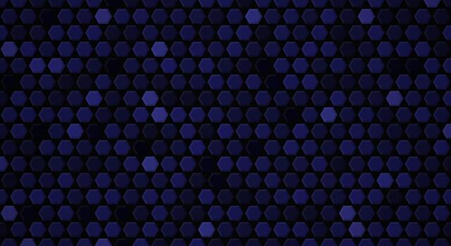 Abstract background, dark hexagons pattern vector