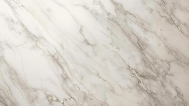 Elegant and smooth white marble surface texture showcasing intricate veining patterns creating a luxurious and sophisticated background element. photo
