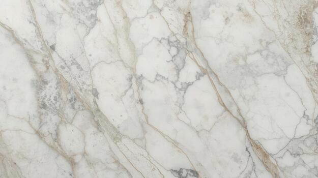 Elegant marble surface showing intricate veining patterns of white and gray creates a naturally beautiful stone design texture for backgrounds. photo