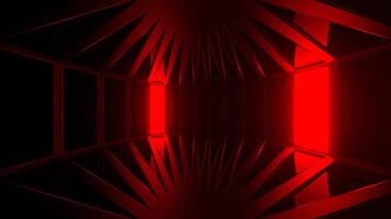 Red Circular Stroboscope Background VJ Loop in 4K video
