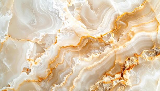 Beige marble surface with intricate brown veins creating a stunning abstract pattern perfect for backgrounds and decorative design elements. photo