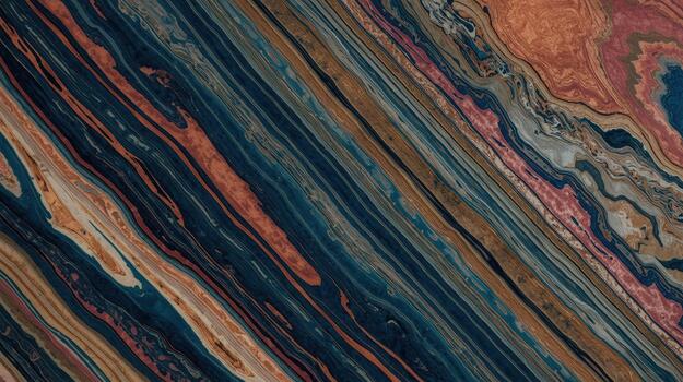 Abstract multicolored marble texture background displays a visually dynamic and swirling pattern with vibrant colors and natural stone effect. photo