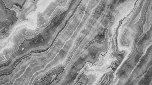 Elegant gray onyx marble texture with intricate swirling patterns creates sophisticated background for interior design and luxurious aesthetics. photo