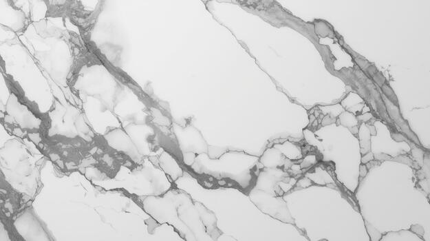 Exquisito blanco mármol textura exhibiciones agraciado gris veteado a través de un suave pulido superficie creando un elegante y sofisticado estético. foto