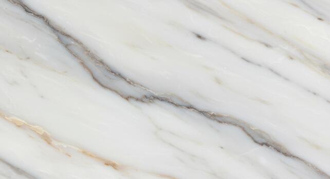 un elegante blanco mármol antecedentes revela sutil marrón y gris veteado creando un sofisticado y natural Roca textura para diseño aplicaciones foto