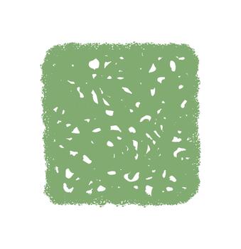 Grunge crayon square frame with scribble texture and rough chalk border in a fluid style. Abstract background as rectangle graphic element and squiggle outline for text template. vector