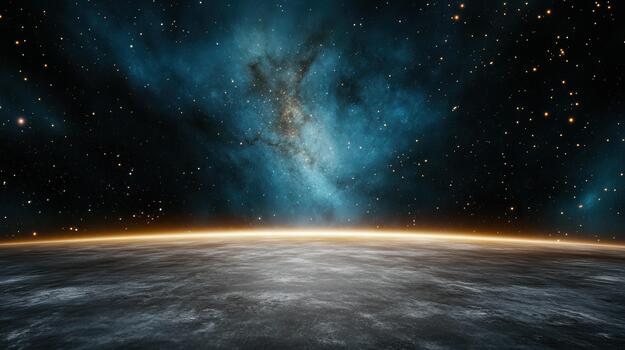 un imagen de el tierra y lechoso camino foto