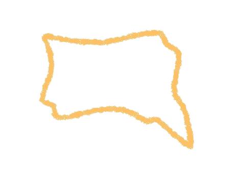 Handdrawn squiggle speech bubble sketch in crayon style with rounded contour. Scribble and sketch form merge for playful chat icon, bold communication bubble and creative graphic element for modern vector