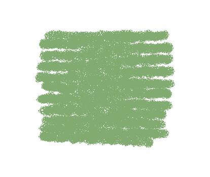 Rough green chalk rectangle with scribble texture and handdrawn frame effect. Quote highlight in poster background, rough chalk marks and handdrawn lines add texture for creative note template. vector