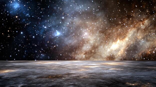 An image of the moon and stars photo