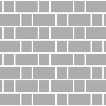 modelo sin costura ladrillo rectangular corriendo enlace vector