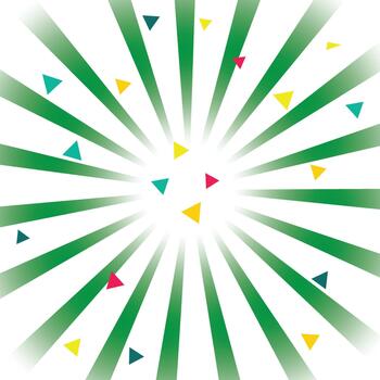 Colorful burst graphic design vector