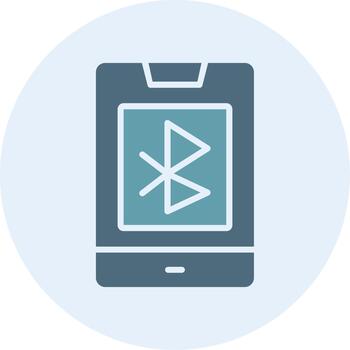 Bluetooth Modular Form Shape vector