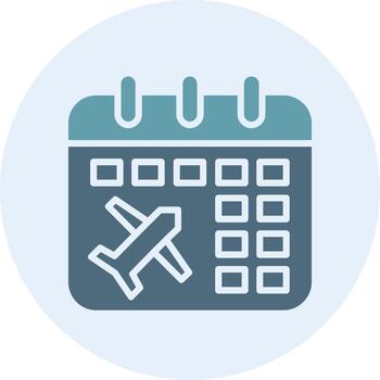 Schedule Outlined Frame Object Icon vector