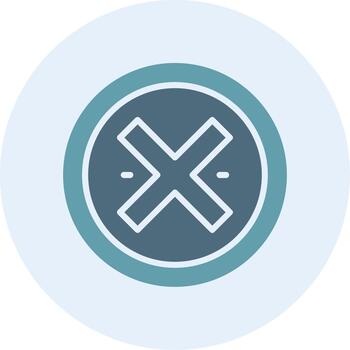 Failure Bold App Graphic Shape vector