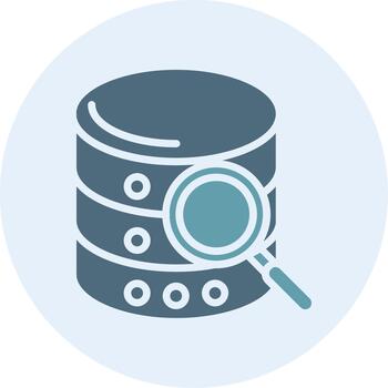 Database Coded UI Symbol Mark vector