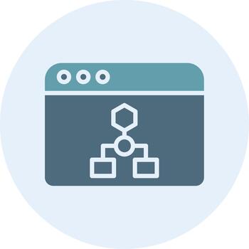 algoritmo resumido concepto pedazo diseño vector