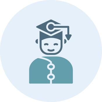 Student Wireframe App Design Element vector