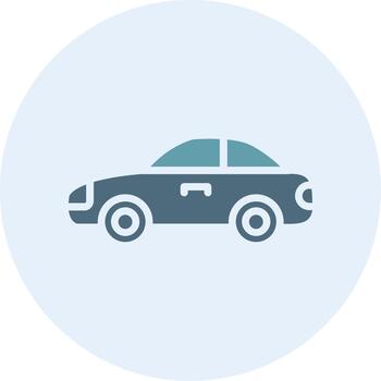 Car Interactive UI Design Symbol vector