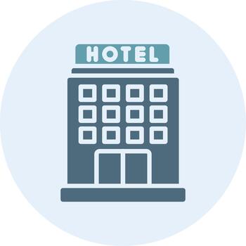 Hotel Sharp Edge Visual Form vector