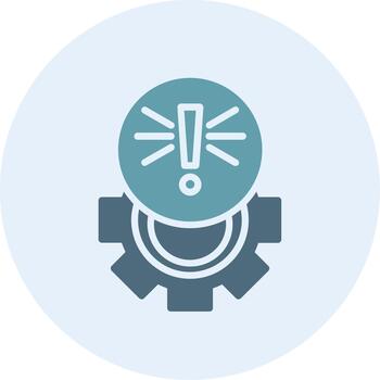 Solution Mobile App Illustration Icon vector