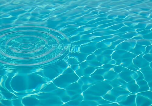 Crystal Clear Water Ripple Effect Creating Serene Reflections of Light and Shadow for a Relaxing and Refreshing Visual Experience Perfect for Water Related Themes photo