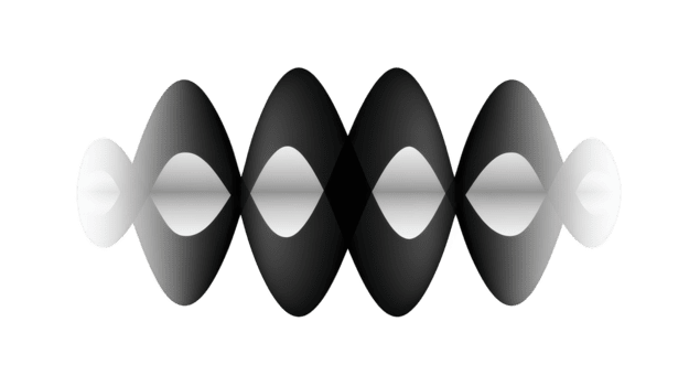 Abstract geometric pattern, black and white symmetrical design, modern minimal style, smooth gradient shapes, creative digital art, elegant and balanced composition png