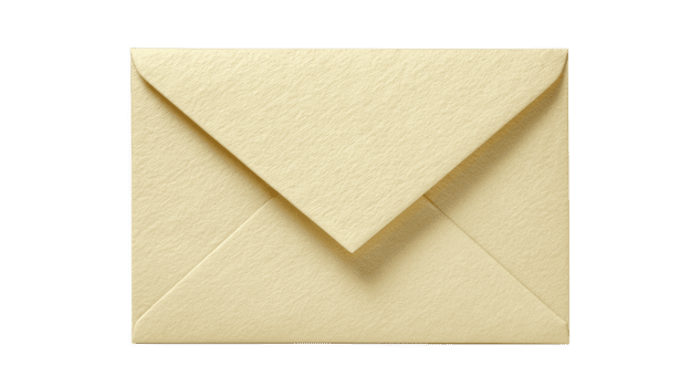 grädde kuvert papper brevpapper tom stängd isolerat inbjudan texturerad rektangulär kommunikation elegant enkel klassisk korrespondens hälsning meddelande post formell meddelande kort dokumentera png