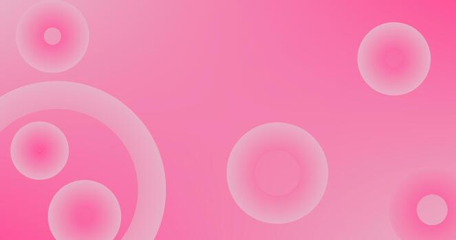 Abstract pink background with circles Gradient mesh and Copy Space vector
