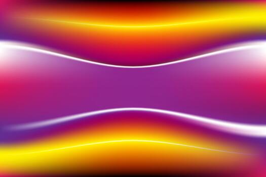 Vertical Abstract Gradient Background with Symmetrical Curves and White Glow Lines vector