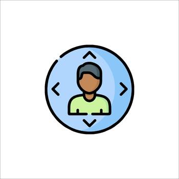 User Interface Navigation Icon Control Directional Arrows vector